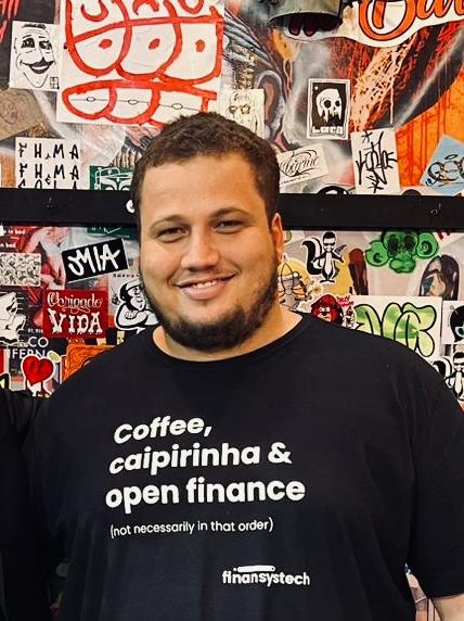 Gabriel Pereira, community manager da Finansystech e fundador da plataforma de conteúdo Let's Open. Foto: Divulgação