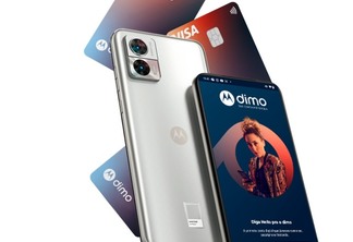 Conta digital Dimo, lançada pela Motorola. Foto: Divulgação/Motorola