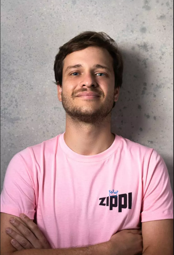 Bruno Lucas, cofundador e CFO da Zippi. Foto: Divulgação