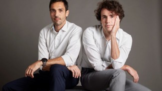 Manuel Netto e Gustavo Mapeli, sócios-fundadores da Kanastra - Imagem: Paulo Vitale