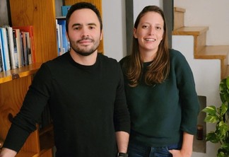 Jaime Taboada e Rebecca Fischer, fundadores da Divibank (Crédito: Divulgação)