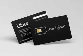 Uber Chip, parceria do aplicativo com a Surf Telecom, chega a Minas Gerais e ao Espírito Santo