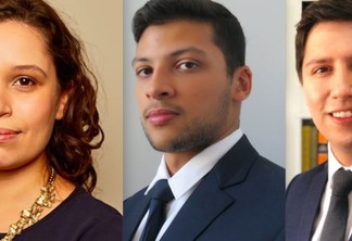 Débora Santos da Cunha, Luiz Felipe Lima e Vicente Piccoli M. Braga, sócios do FAS Advogados