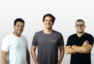 Tiago Santos, CEO da Husky; Lucas Vargas, CEO da Nomad; Maurício Carvalho, CTO da Husky (Foto: Divulgação/empresas)