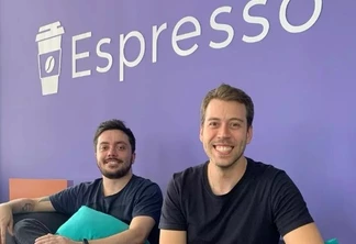 Fundadores do Espresso: Fábio Antunes e Guilherme Costantin Tangari. Foto: Divulgação
