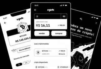 NG.Cash começa a oferecer cripto no app. Foto: Divulgação