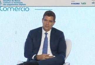 Roberto Campos Neto, presidente do Banco Central (BC), em evento dos jornais O Globo e Valor Econômico. Foto: Reprodução/vídeo
