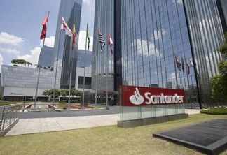 Sede do Santander Brasil, em São Paulo. Foto: Divulgação/Santander